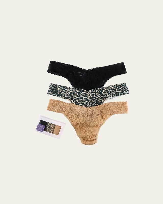 Classic Original Rise 3-Pack Thongs